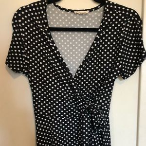 Polka Dot Fit n Flare Dress